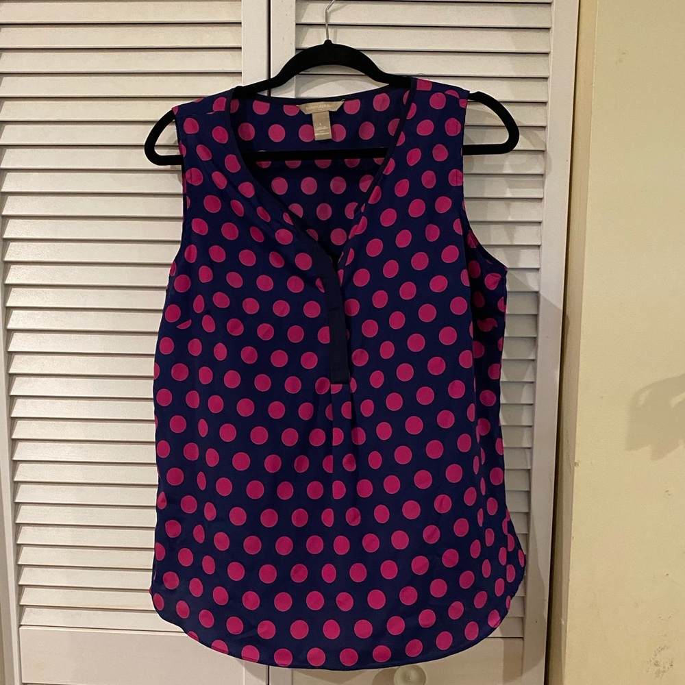 Banana Republic sleeveless blouse